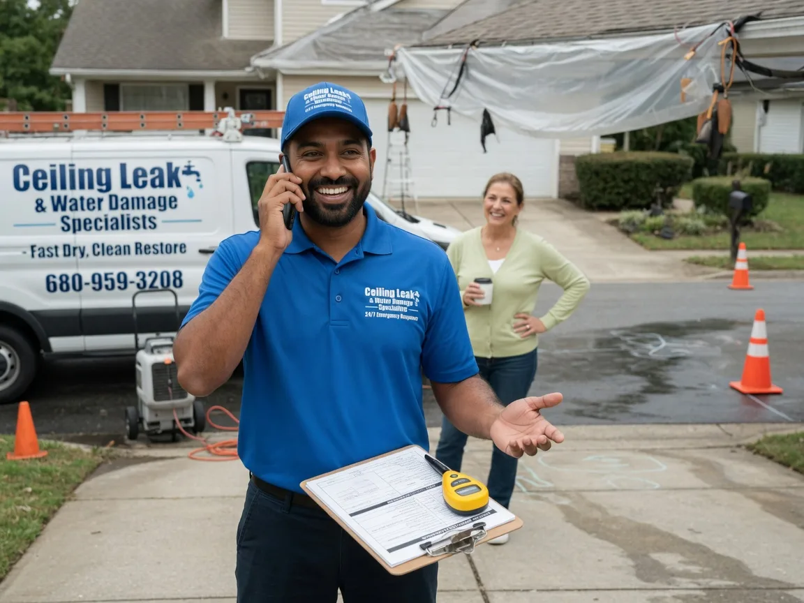 Ceiling Leak Cleanup Holly Hill, SC FAQs